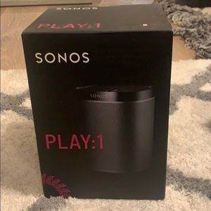 New Sonos play:1 speaker